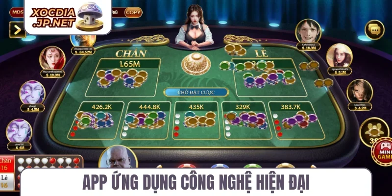 App ứng dụng công nghệ hiện đại