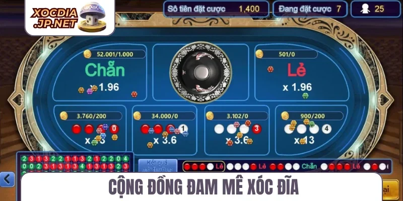 Cộng đồng đam mê xóc đĩa