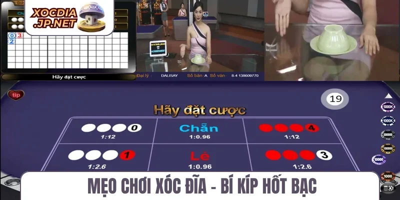 Mẹo chơi xóc đĩa