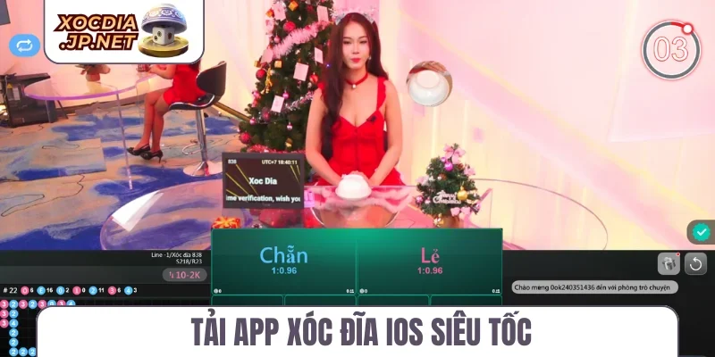 Tải app xóc đĩa iOS siêu tốc