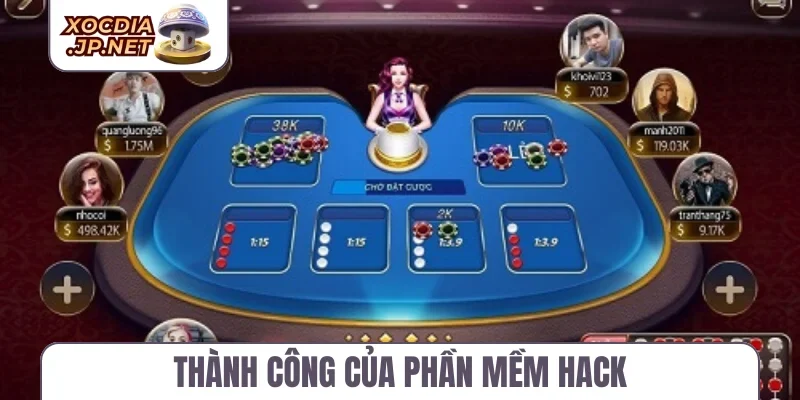 Thành công của phần mềm hack